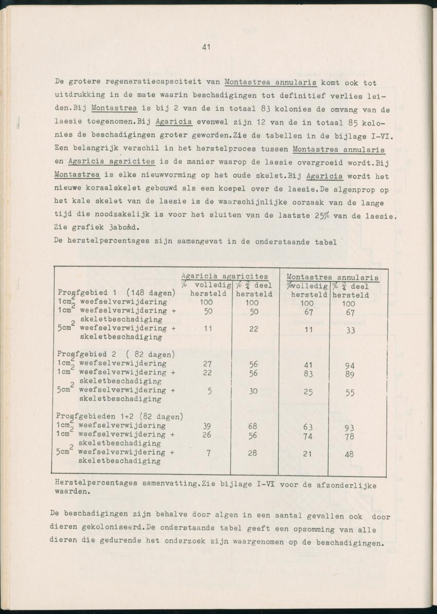 Z Aspekten van kompetitie tussen steenkoralen (scleractinia) en andere bentische rif-organismen - New Page