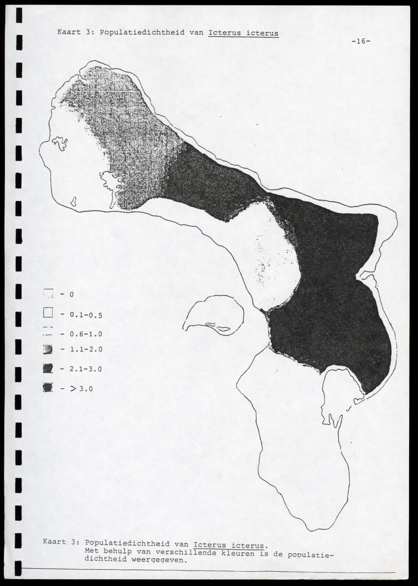 zI. Populatietelling van Amazona barbadensis Rothschildi in 1987. II. Icterus icterus, een aanwinst of niet? - New Page