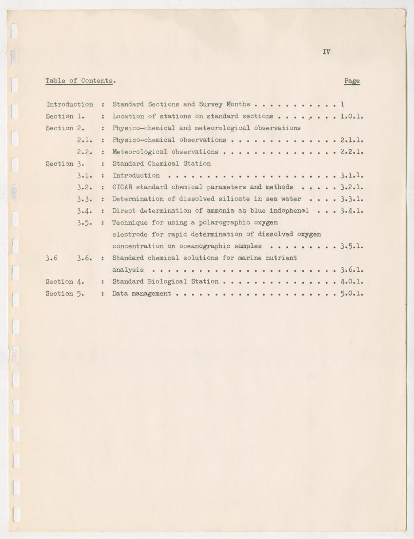z  Guide to CICAR standard observations - with special reference to CICAR survey months and standard sections - New Page