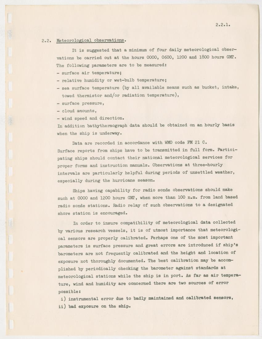 z  Guide to CICAR standard observations - with special reference to CICAR survey months and standard sections - New Page
