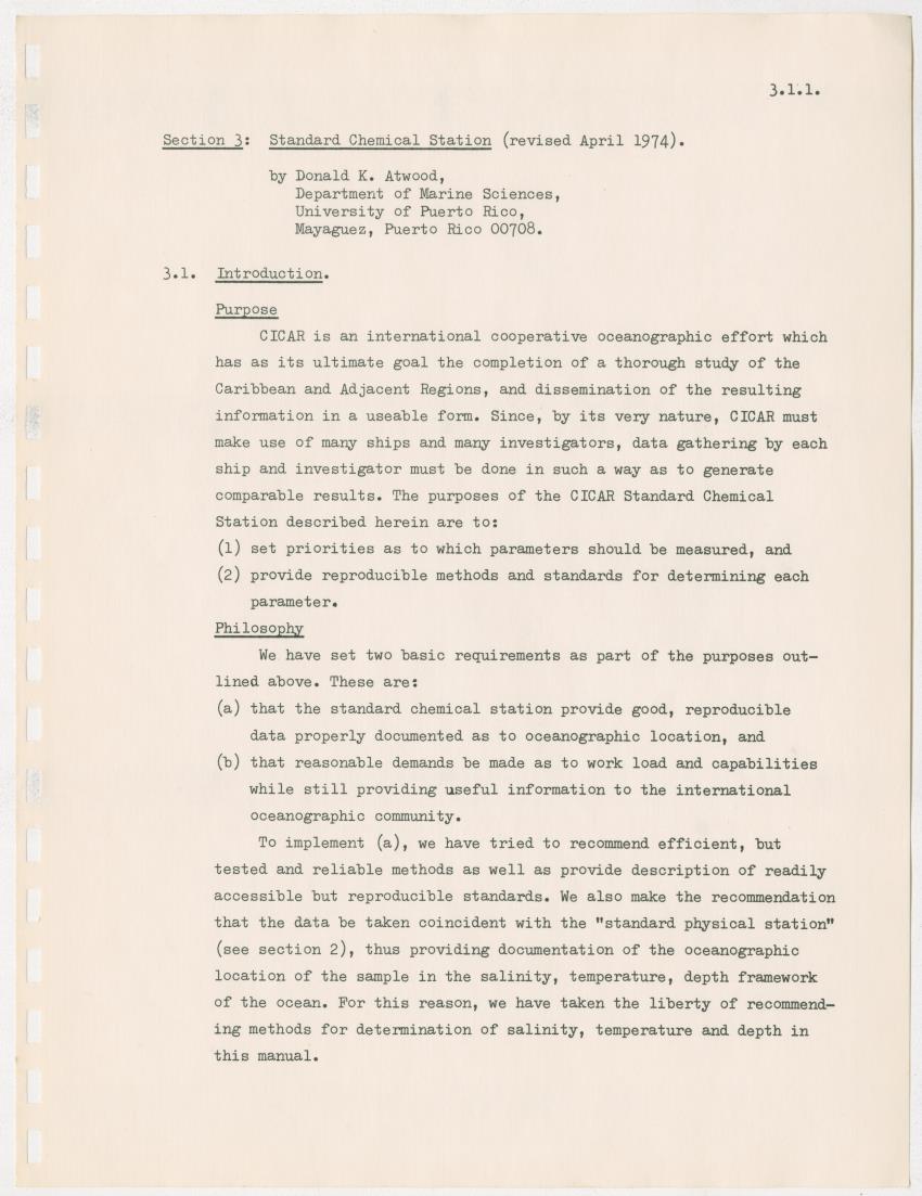 z  Guide to CICAR standard observations - with special reference to CICAR survey months and standard sections - New Page