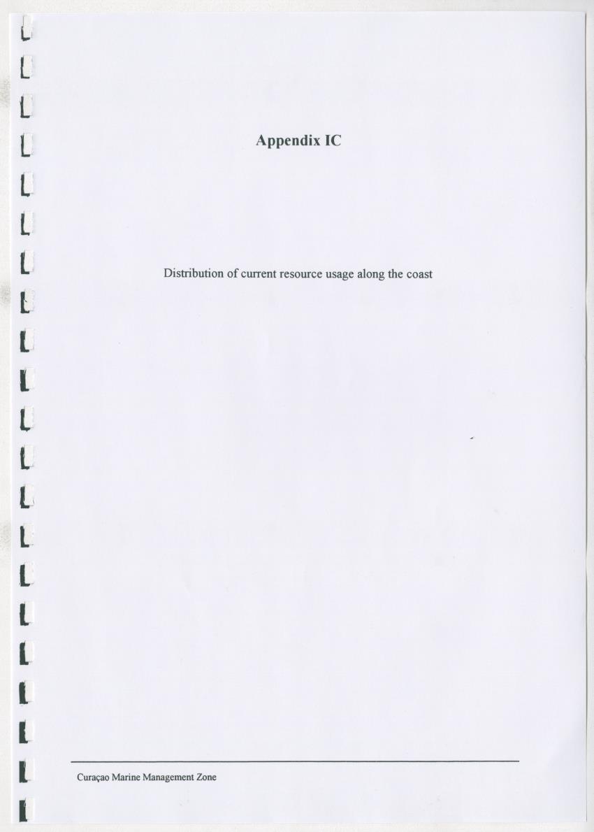 z Curacao marine management zone - A plan for sustainable use of Curacao's reef resources - New Page