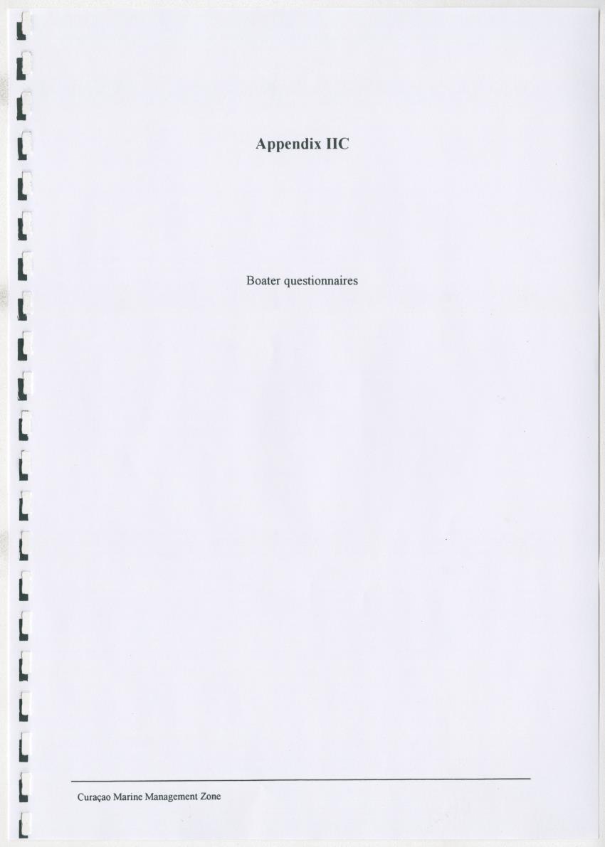 z Curacao marine management zone - A plan for sustainable use of Curacao's reef resources - New Page