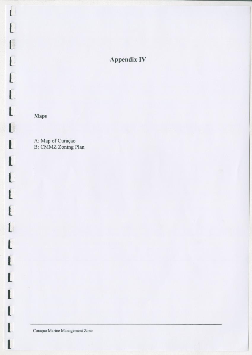 z Curacao marine management zone - A plan for sustainable use of Curacao's reef resources - New Page