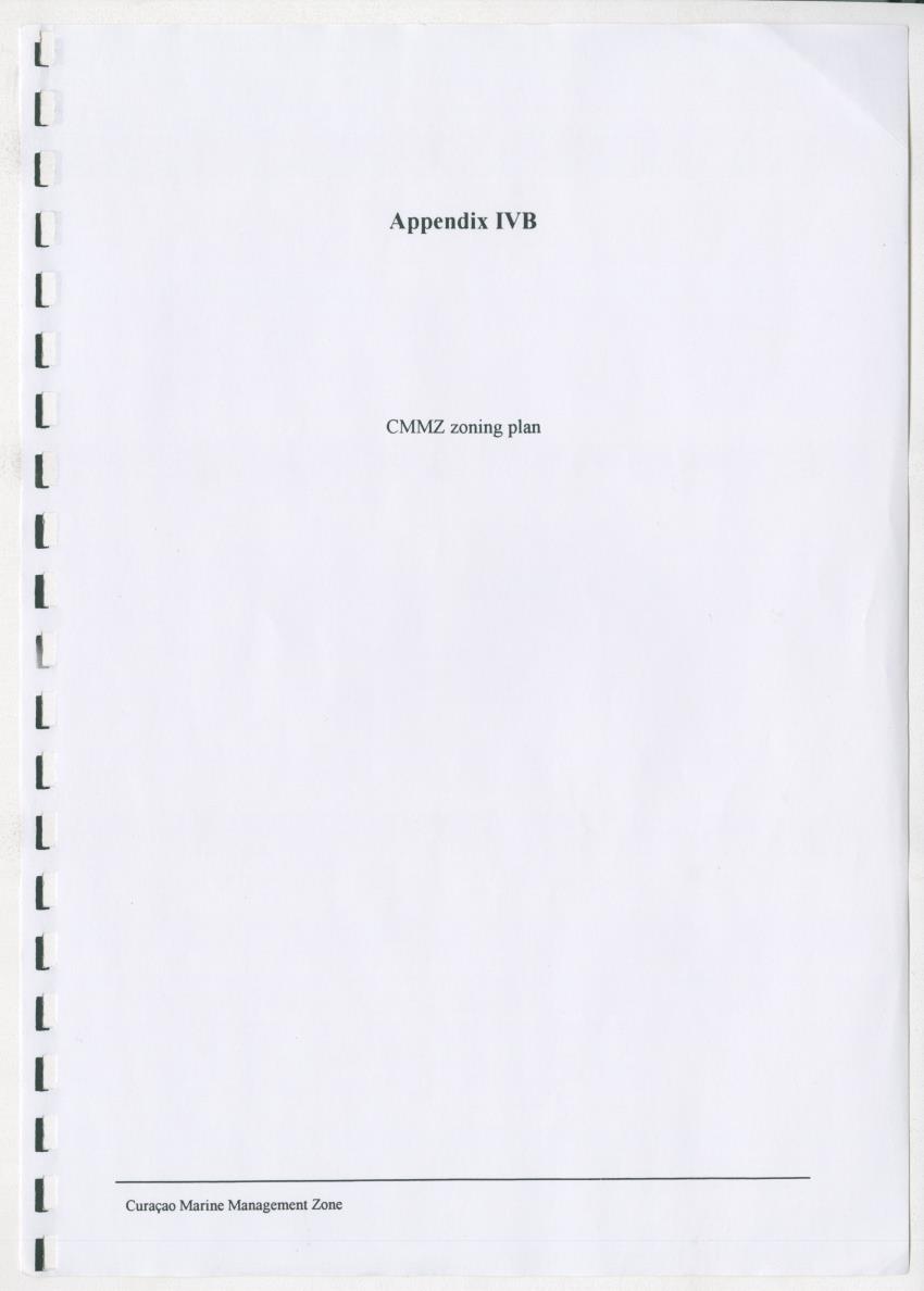 z Curacao marine management zone - A plan for sustainable use of Curacao's reef resources - New Page