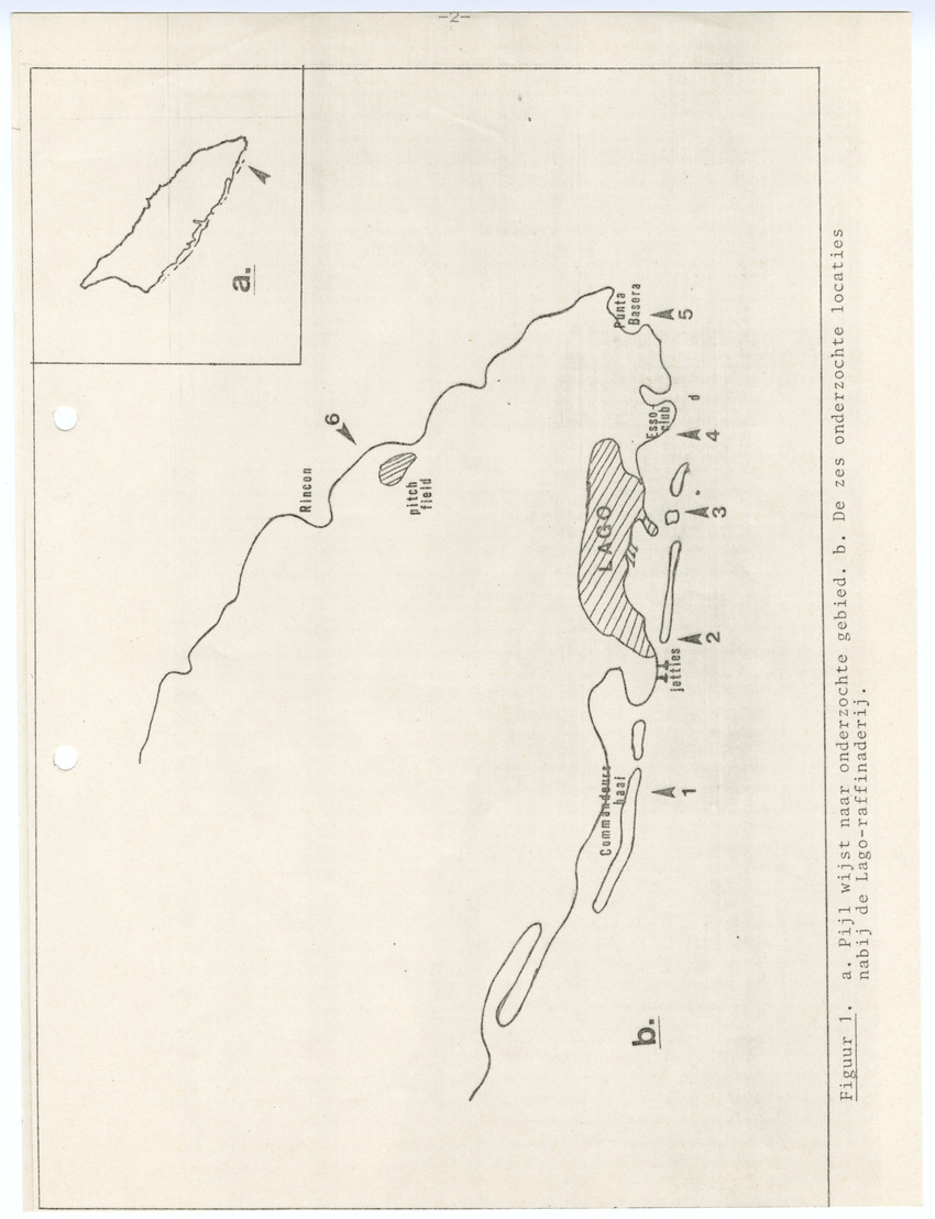z Orienterend onderzoek naar de invloed van vervuiling op de kust bij de Lago raffinaderij, Aruba - New Page