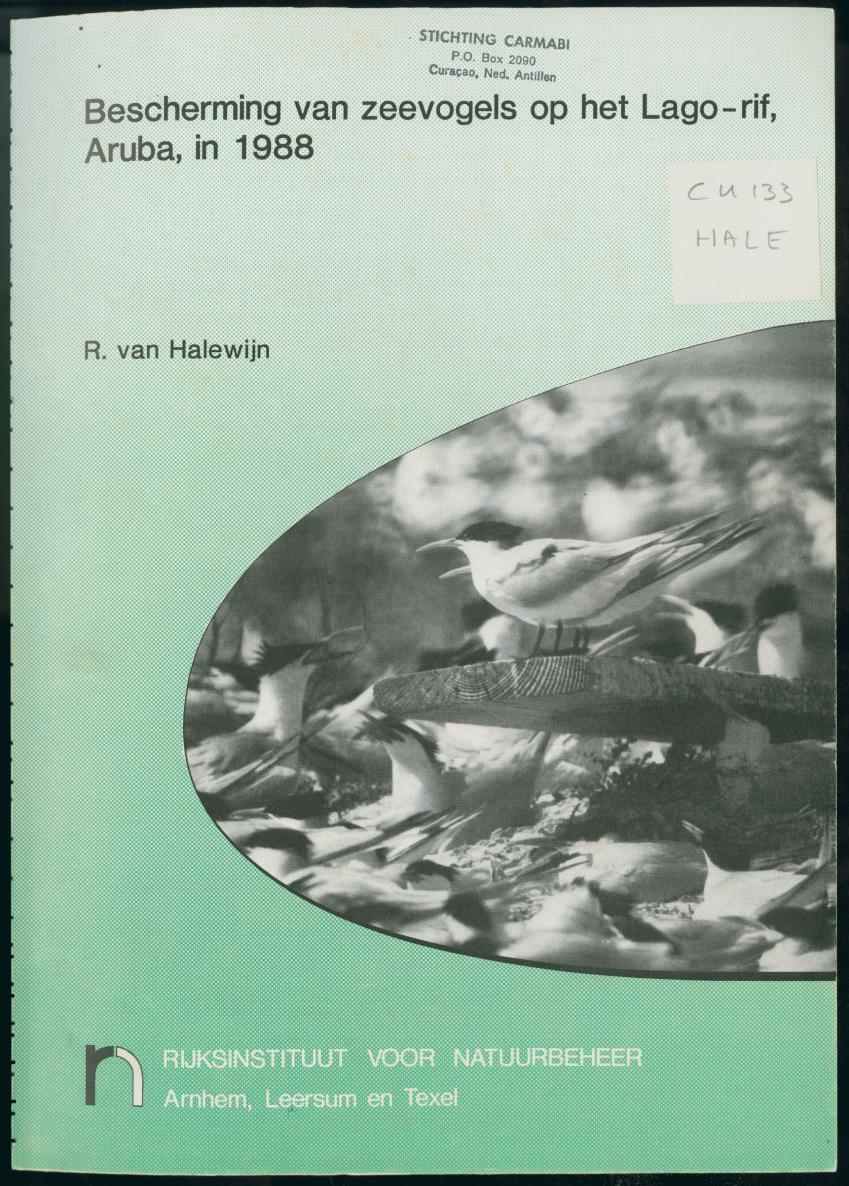 z Bescherming van zeevogels op het Lago-rif, Aruba, in 1988 - New Page