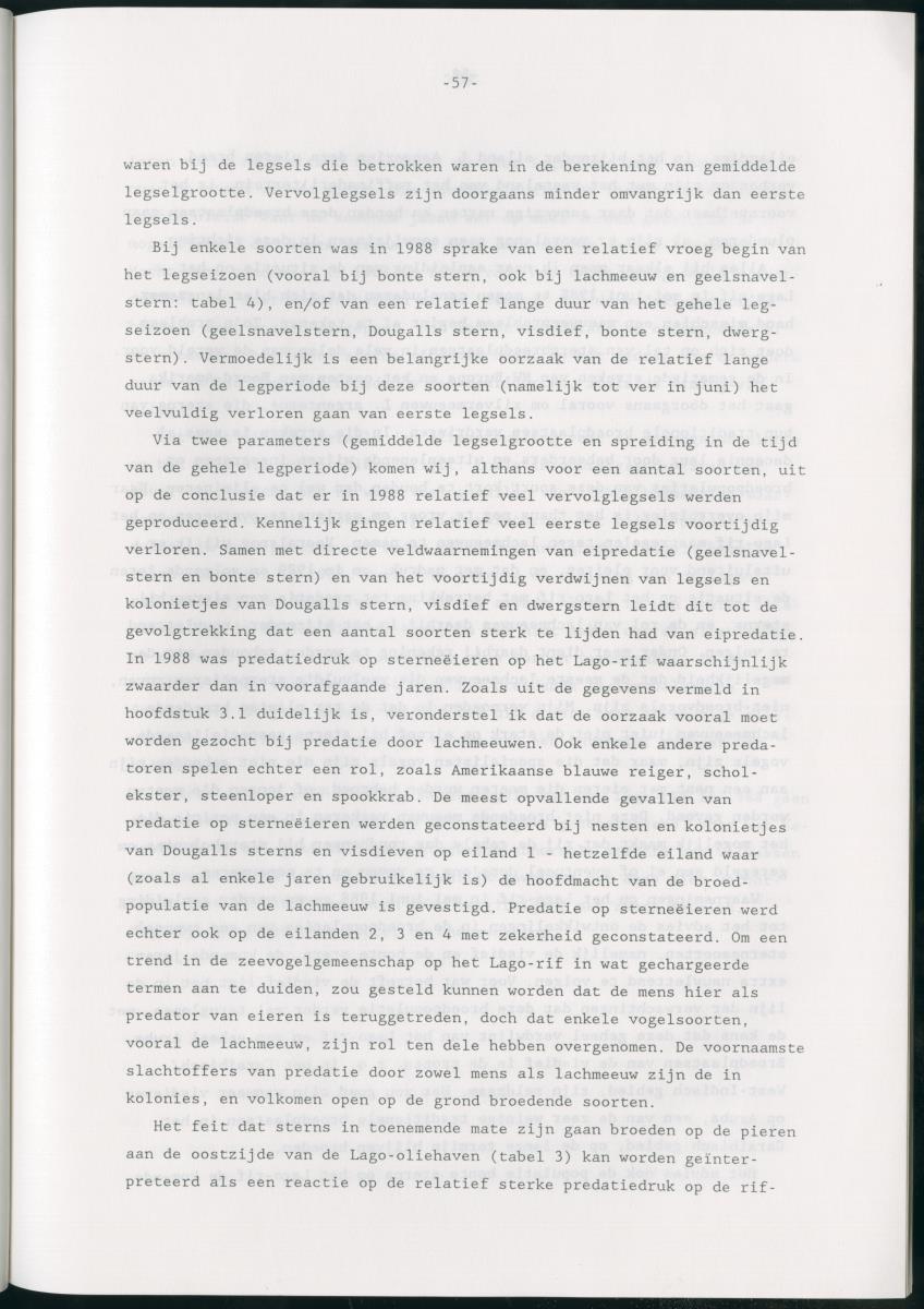 z Bescherming van zeevogels op het Lago-rif, Aruba, in 1988 - New Page