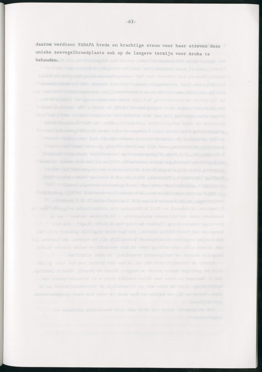 z Bescherming van zeevogels op het Lago-rif, Aruba, in 1988 - New Page