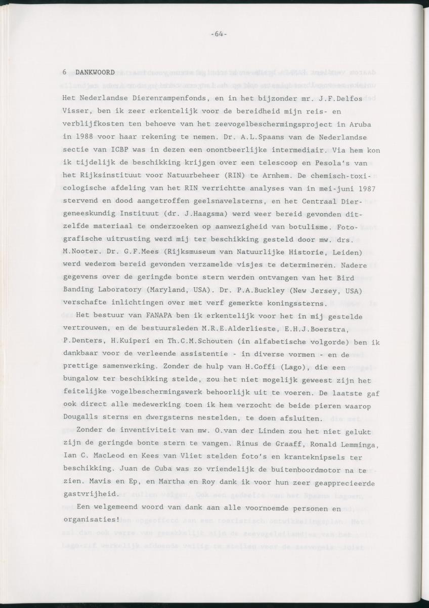 z Bescherming van zeevogels op het Lago-rif, Aruba, in 1988 - New Page