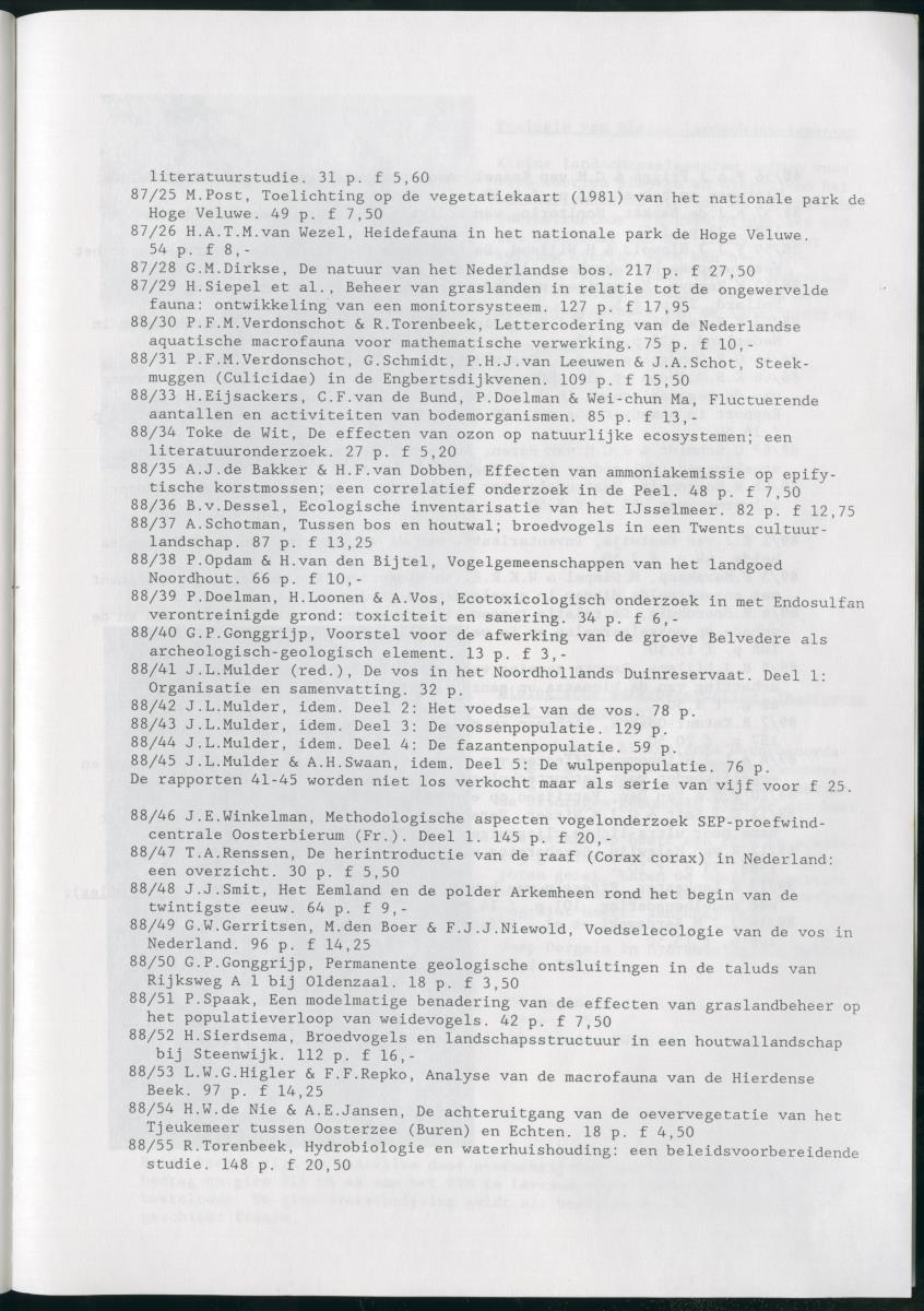 z Bescherming van zeevogels op het Lago-rif, Aruba, in 1988 - New Page