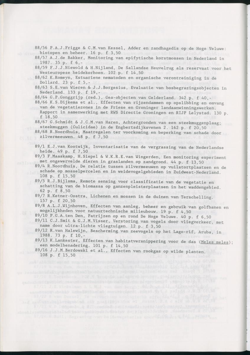 z Bescherming van zeevogels op het Lago-rif, Aruba, in 1988 - New Page