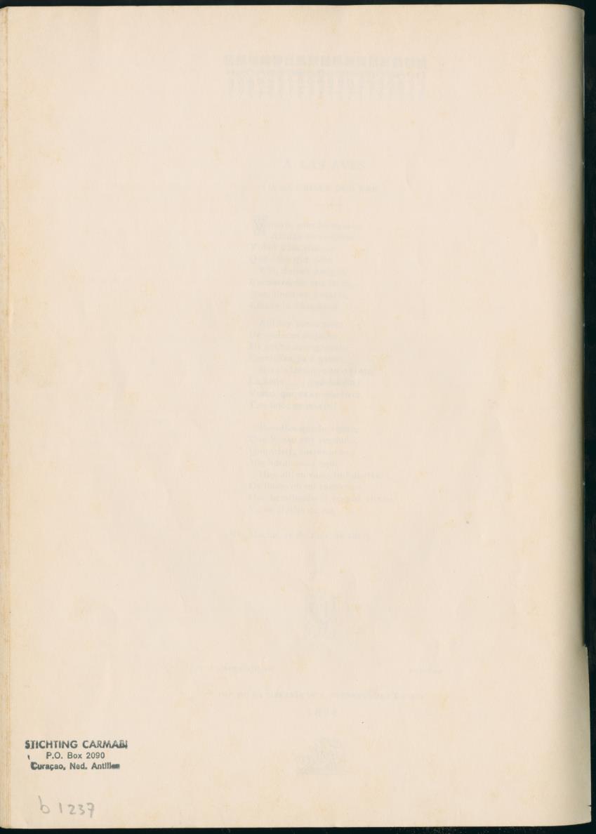 Z Report on 1984 survey of marine birds of Aruba, Netherlands Antilles - New Page