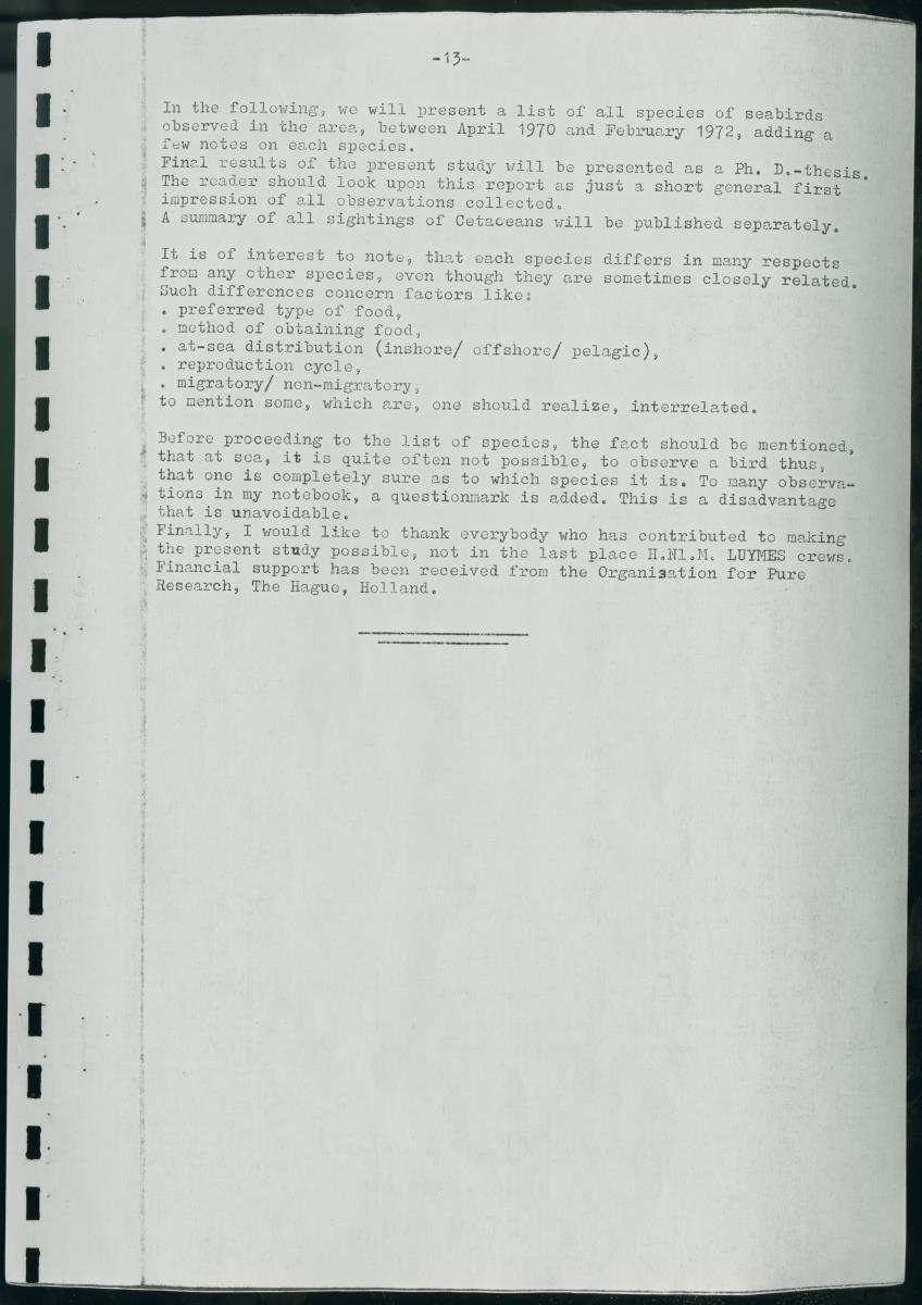 Report on Marine Ornithology CICAR 1971 - Page 6