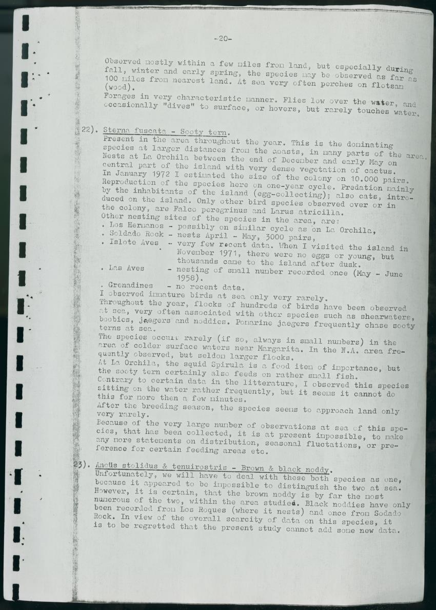 Report on Marine Ornithology CICAR 1971 - Page 13