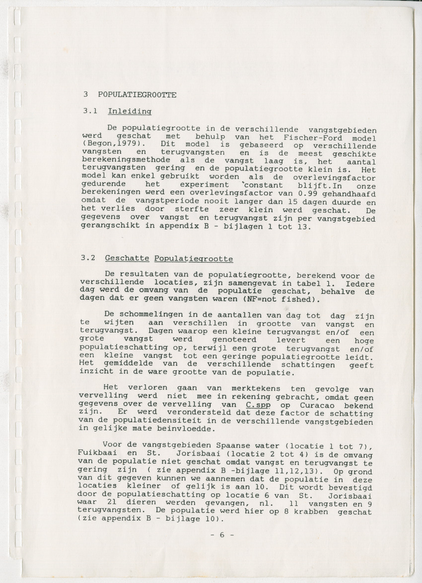 Z Verspreiding en populatiegrootte van Callinectes spp. Op Curacao - New Page