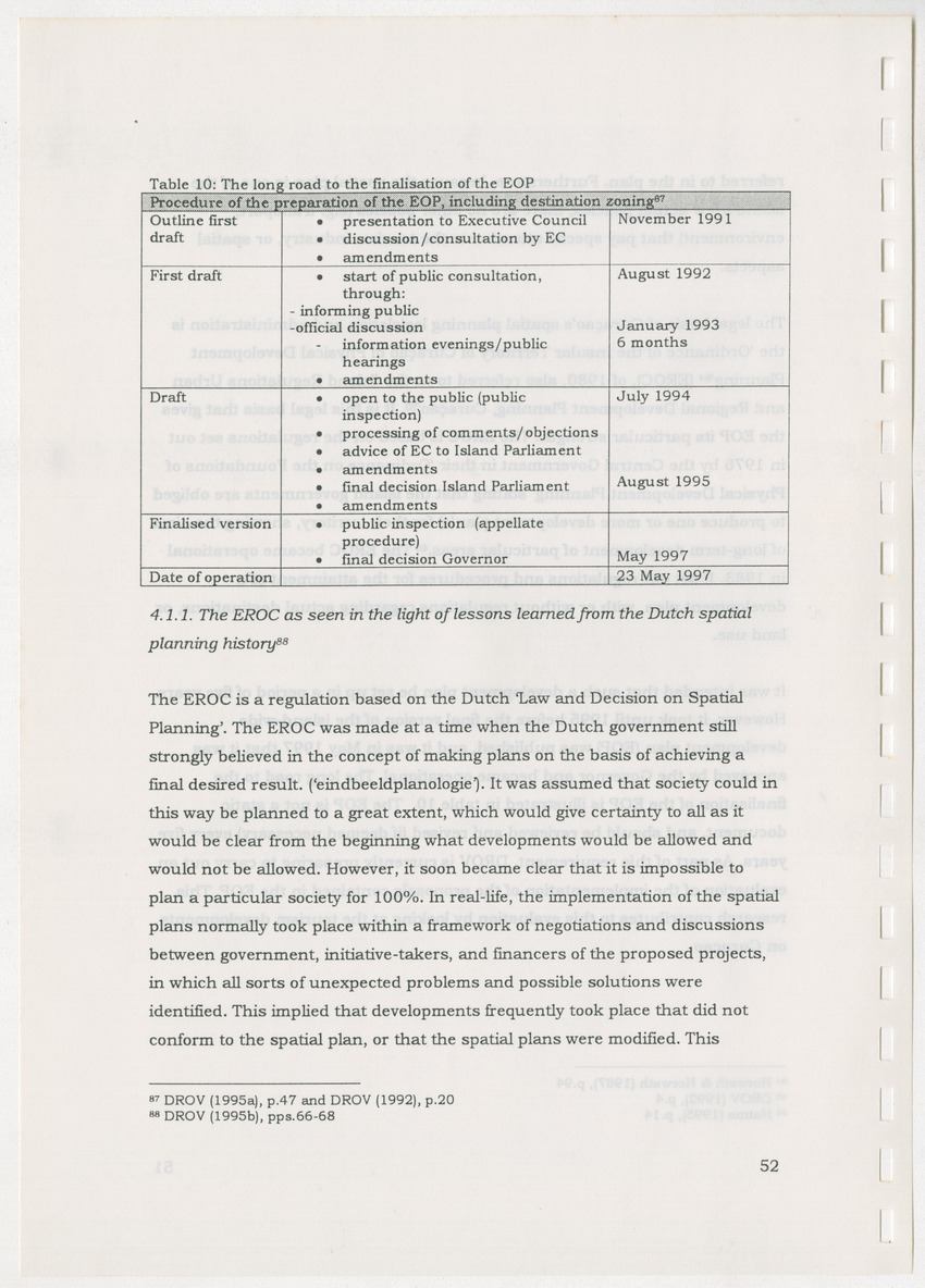 An Evaluation of the Spatial Distribution of Tourism Developments on Curcacao, as seen in the light of the Islandwide Development Plan - New Page