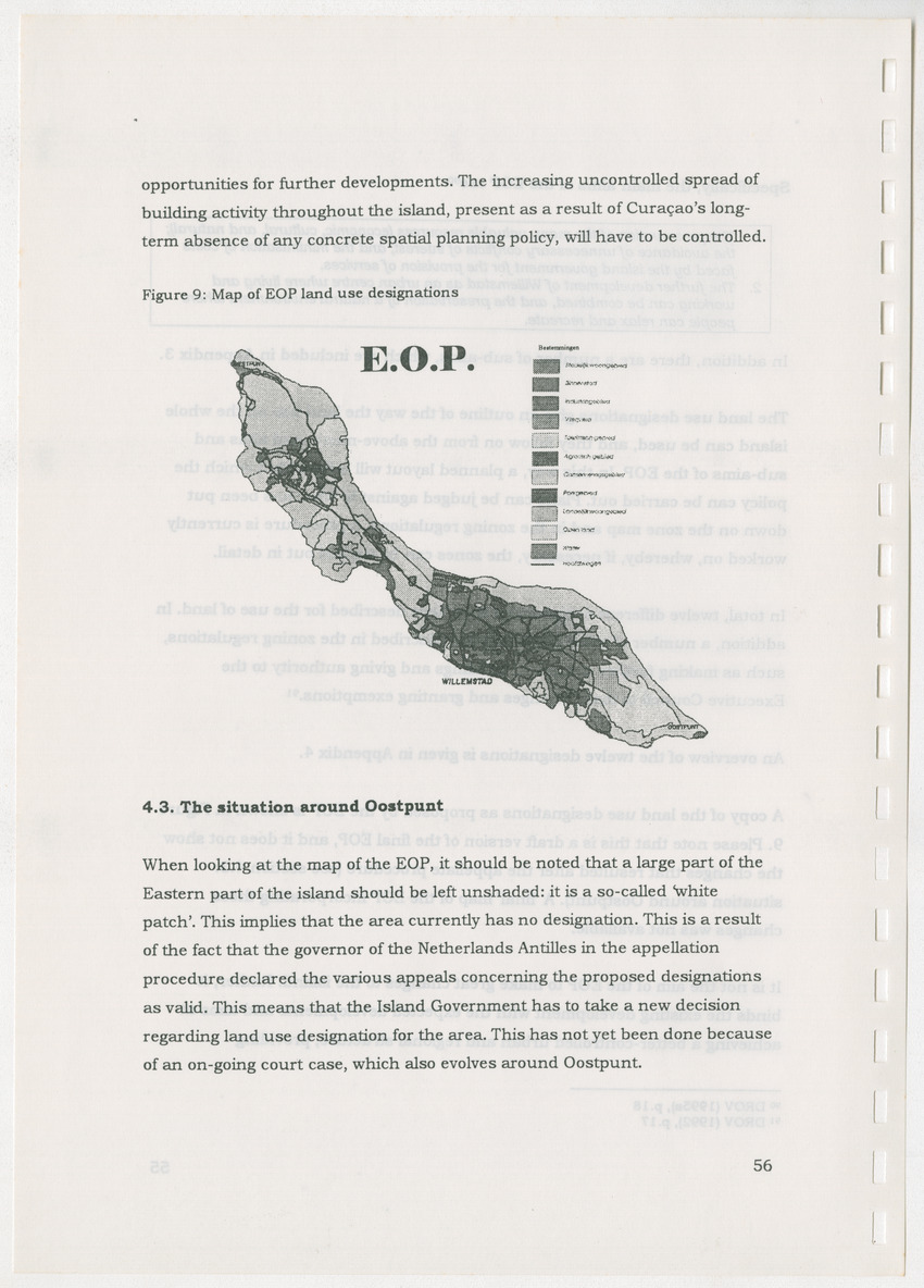 An Evaluation of the Spatial Distribution of Tourism Developments on Curcacao, as seen in the light of the Islandwide Development Plan - New Page
