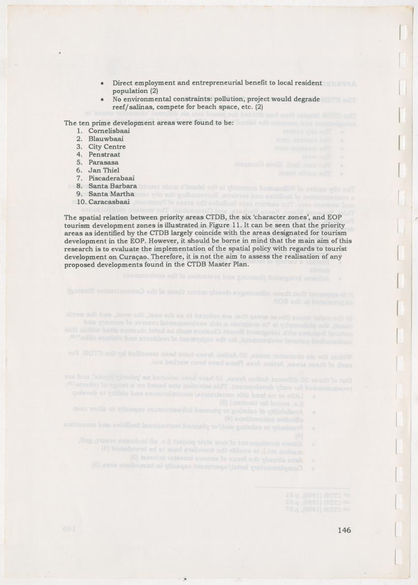 An Evaluation of the Spatial Distribution of Tourism Developments on Curcacao, as seen in the light of the Islandwide Development Plan - New Page