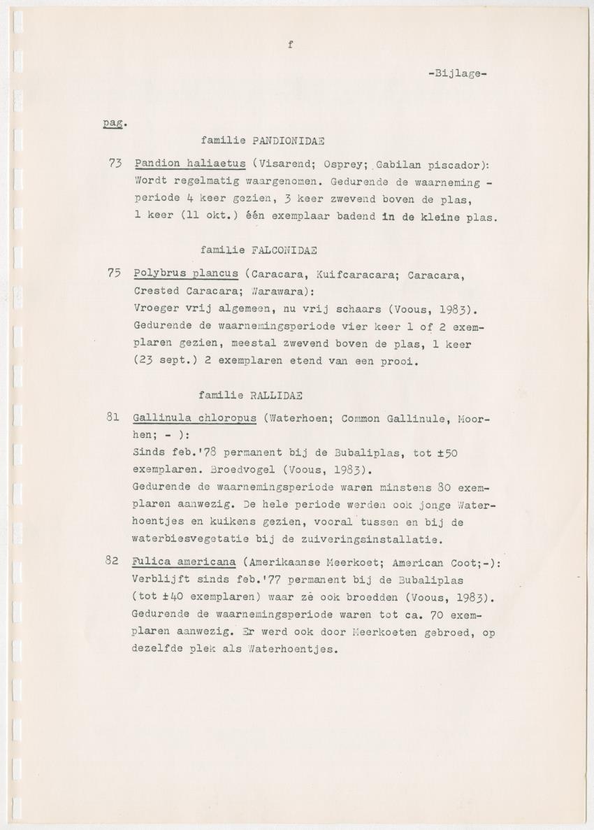 Het Bubali Vogelreservaat op Aruba - New Page