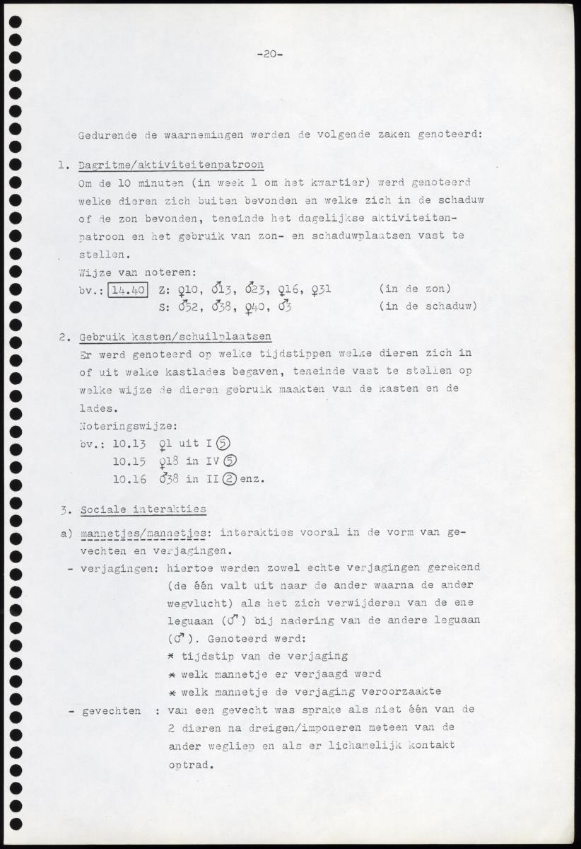 Z Iguana iguana - een gedragsecologisch onderzoek naar de mogelijkheden tot het houden en kweken in gevangenschap van de Groene Leguaan op Curacao (Nederlandse Antillen) - New Page