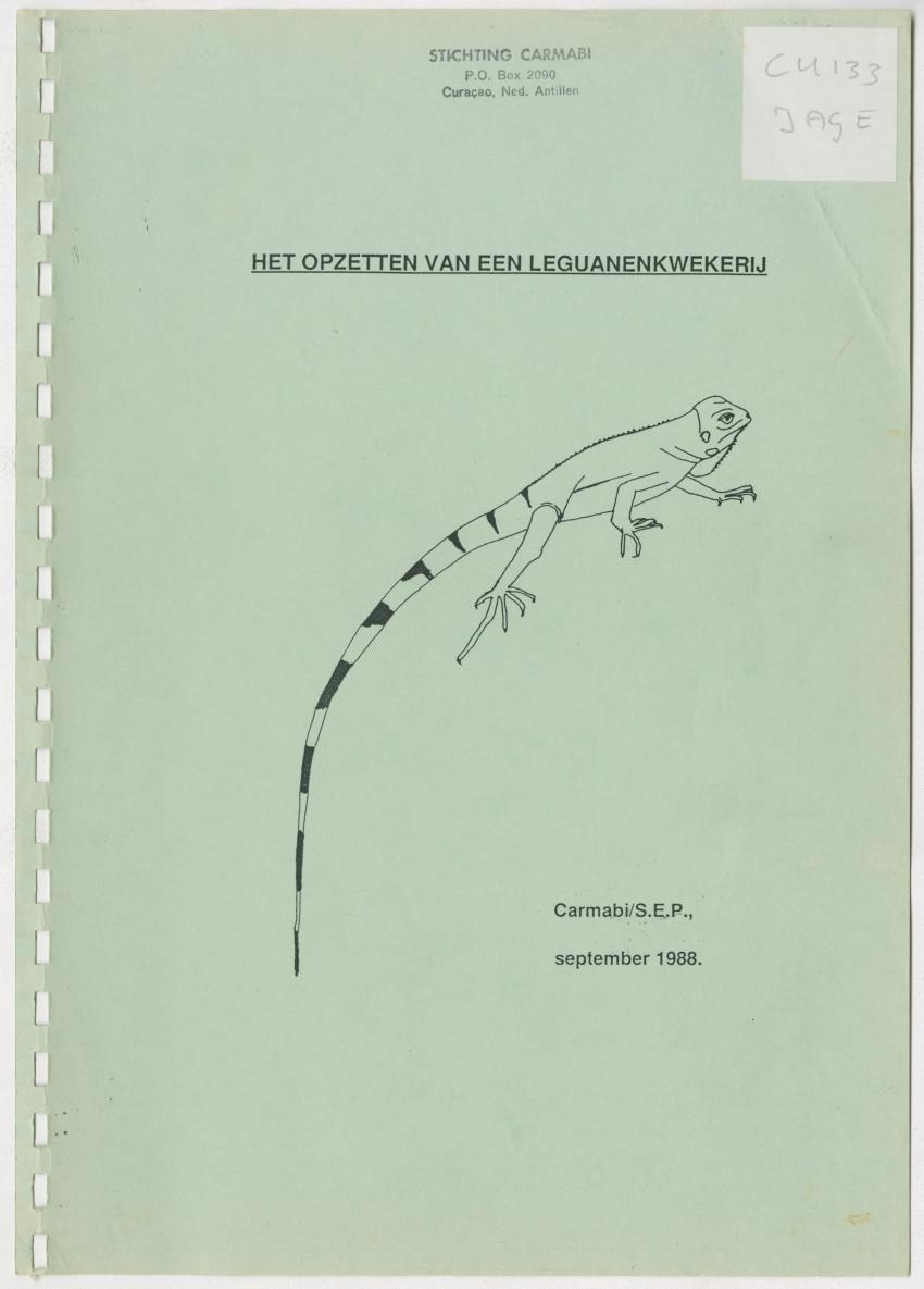 Het opzetten van een Leguanenkwekerij - New Page