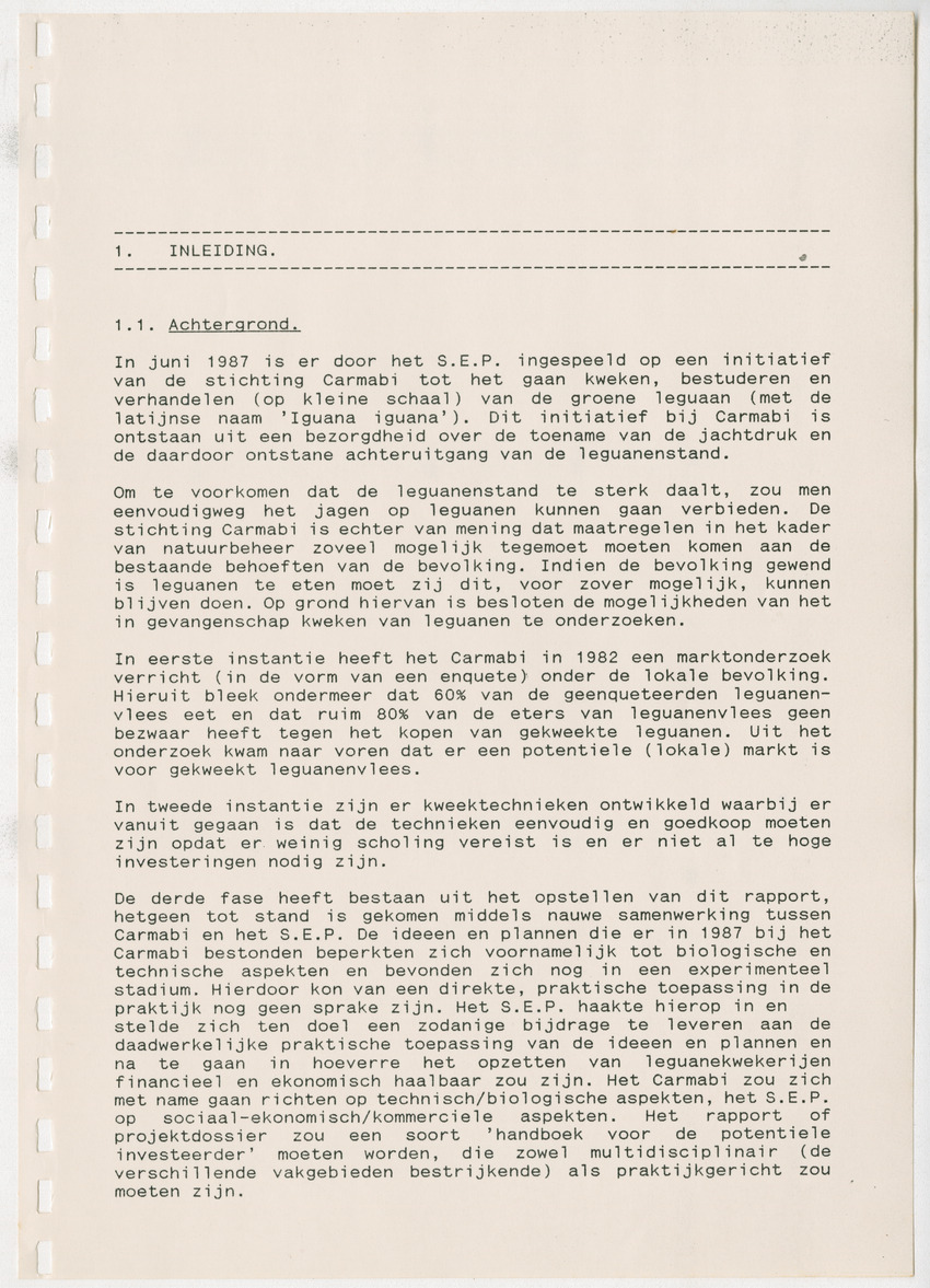 Het opzetten van een Leguanenkwekerij - New Page