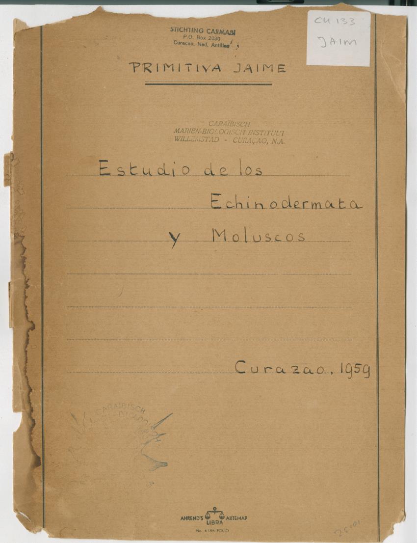 z Estudio de los Echinodermata y Moluscos - New Page