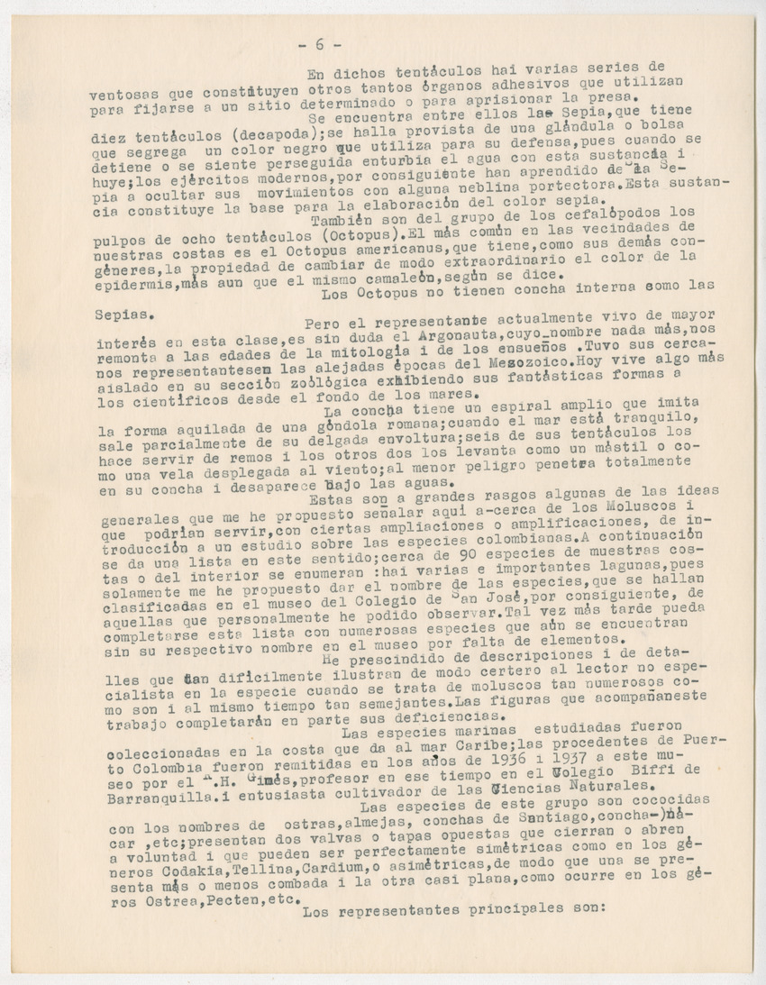 z Estudio de los Echinodermata y Moluscos - New Page