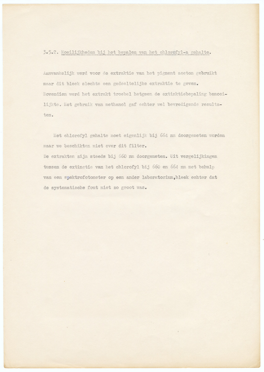 Grootte, Dichtheid en Chlorophylgehalte van de zooxanthellen van de koralen Agaricia agaricites en Meandrina meandrites - New Page
