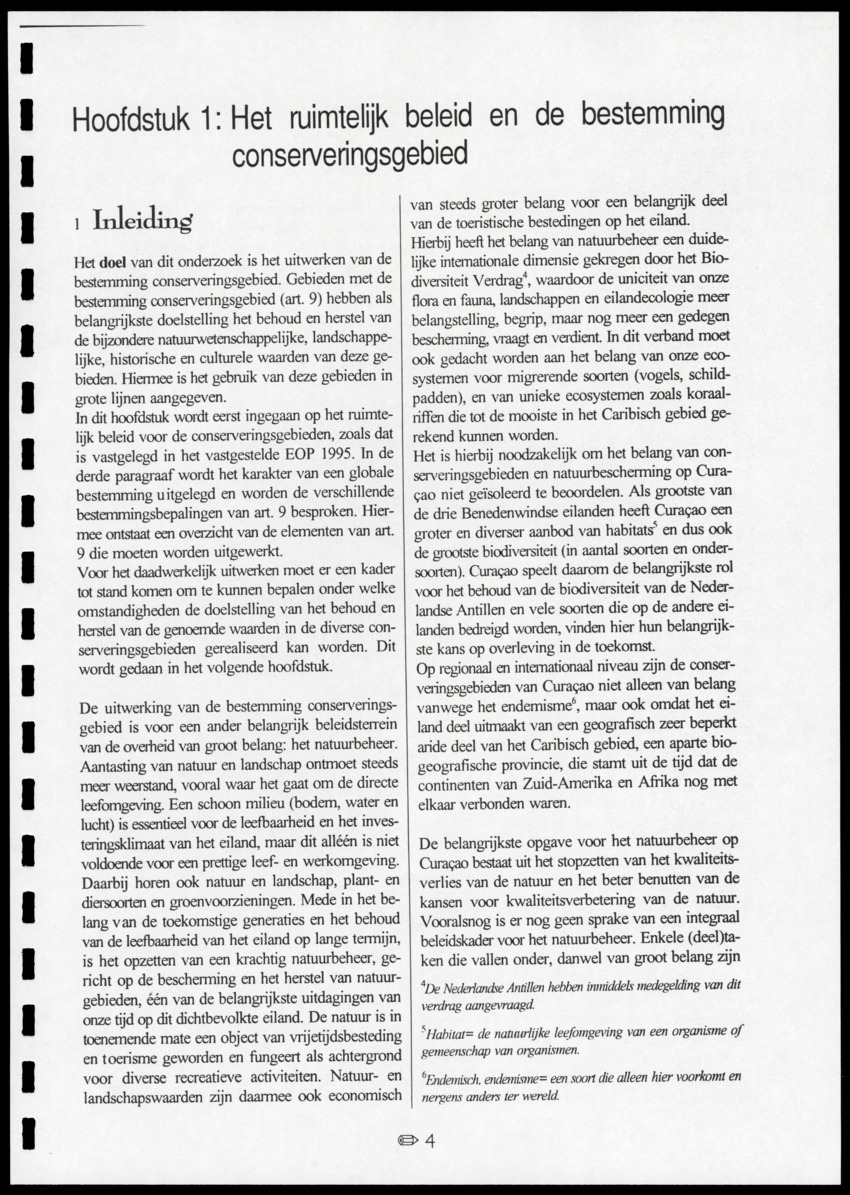 z Toetsingscriteria voor het gebruik van conserveringsgebieden - New Page