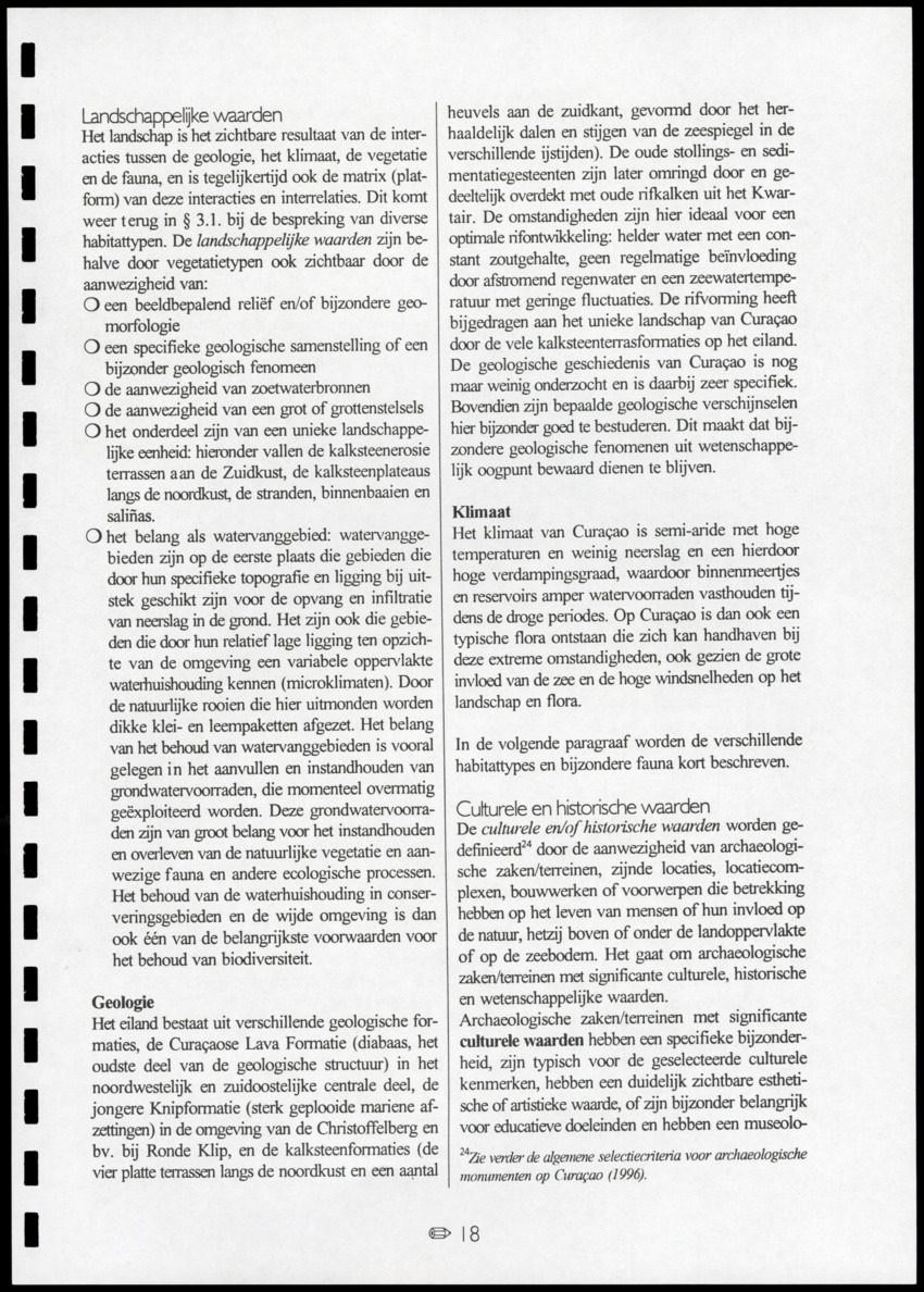 z Toetsingscriteria voor het gebruik van conserveringsgebieden - New Page