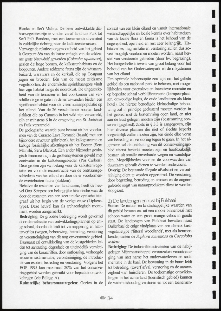 z Toetsingscriteria voor het gebruik van conserveringsgebieden - New Page