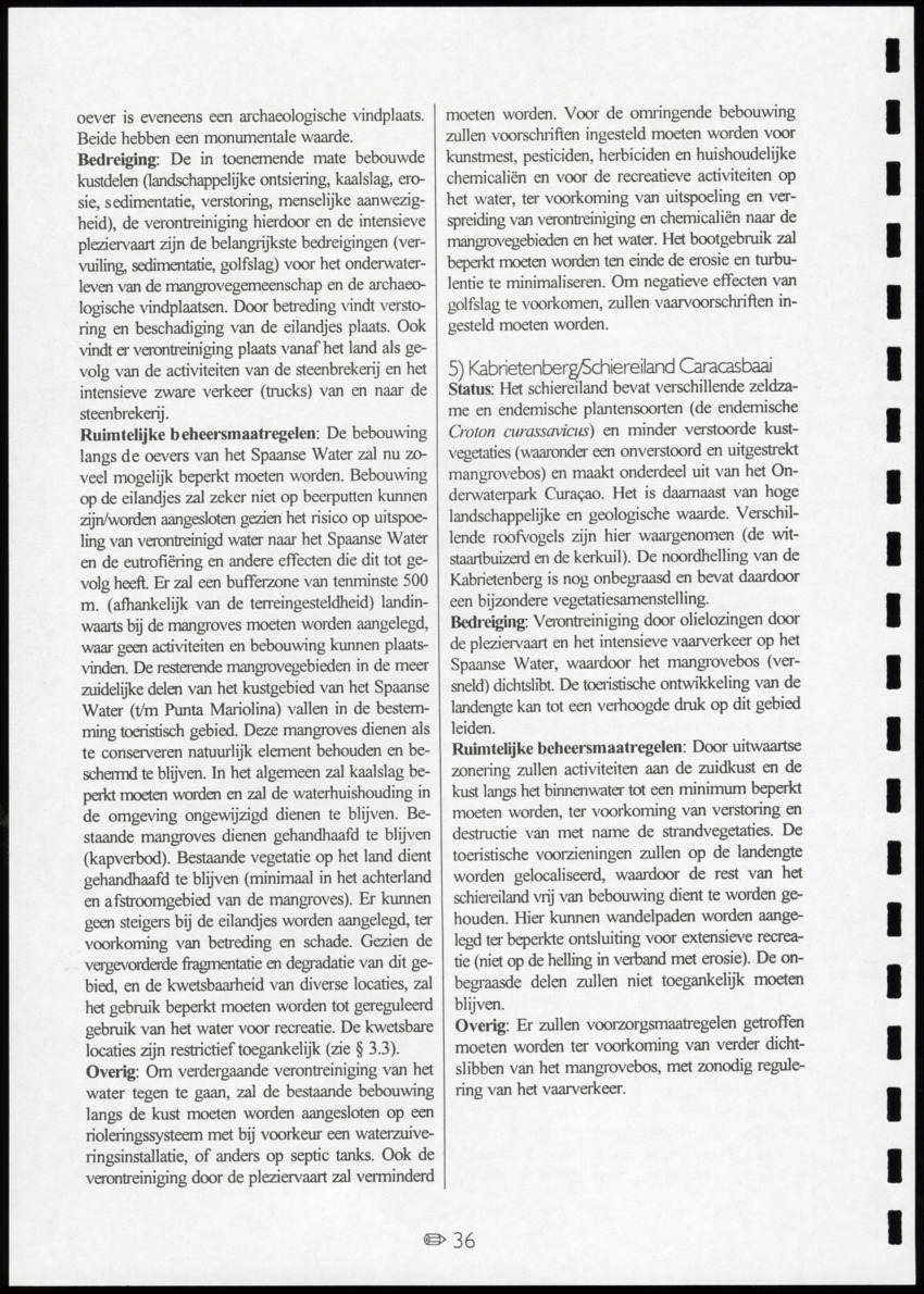 z Toetsingscriteria voor het gebruik van conserveringsgebieden - New Page