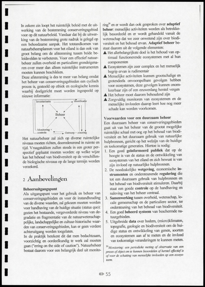 z Toetsingscriteria voor het gebruik van conserveringsgebieden - New Page