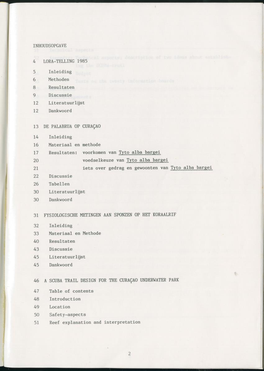 z Zes maanden stage natuurbeheer op Curacao en Bonaire - New Page