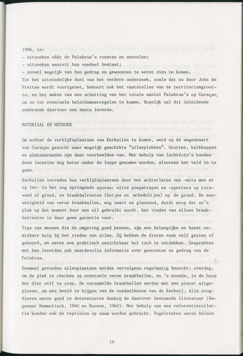 z Zes maanden stage natuurbeheer op Curacao en Bonaire - New Page