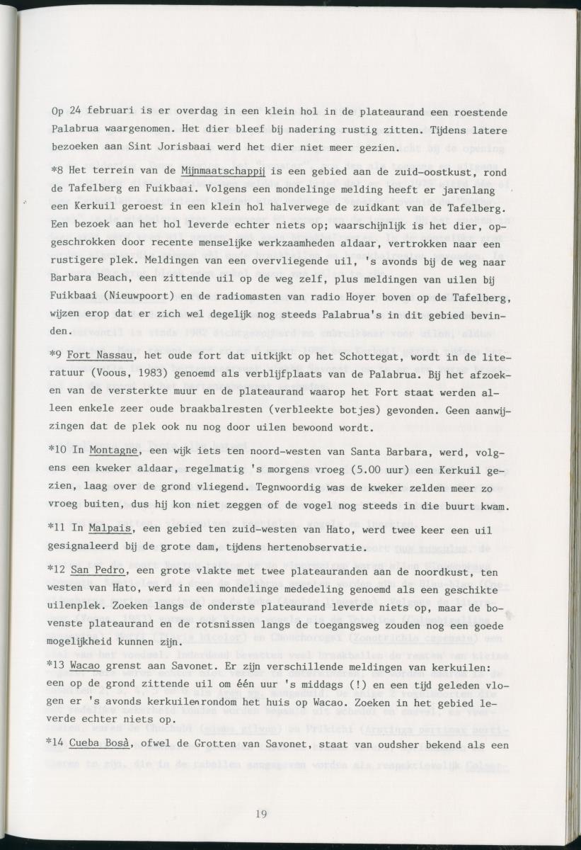 z Zes maanden stage natuurbeheer op Curacao en Bonaire - New Page