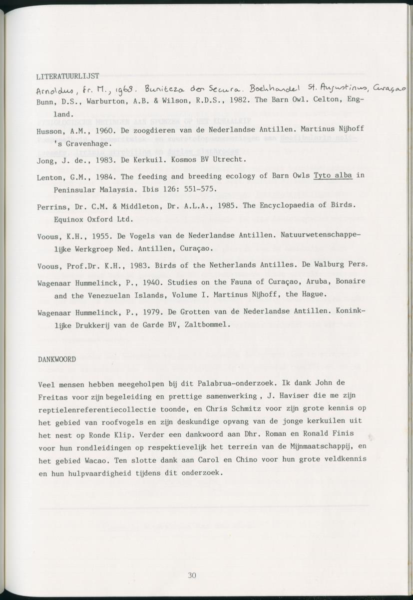 z Zes maanden stage natuurbeheer op Curacao en Bonaire - New Page