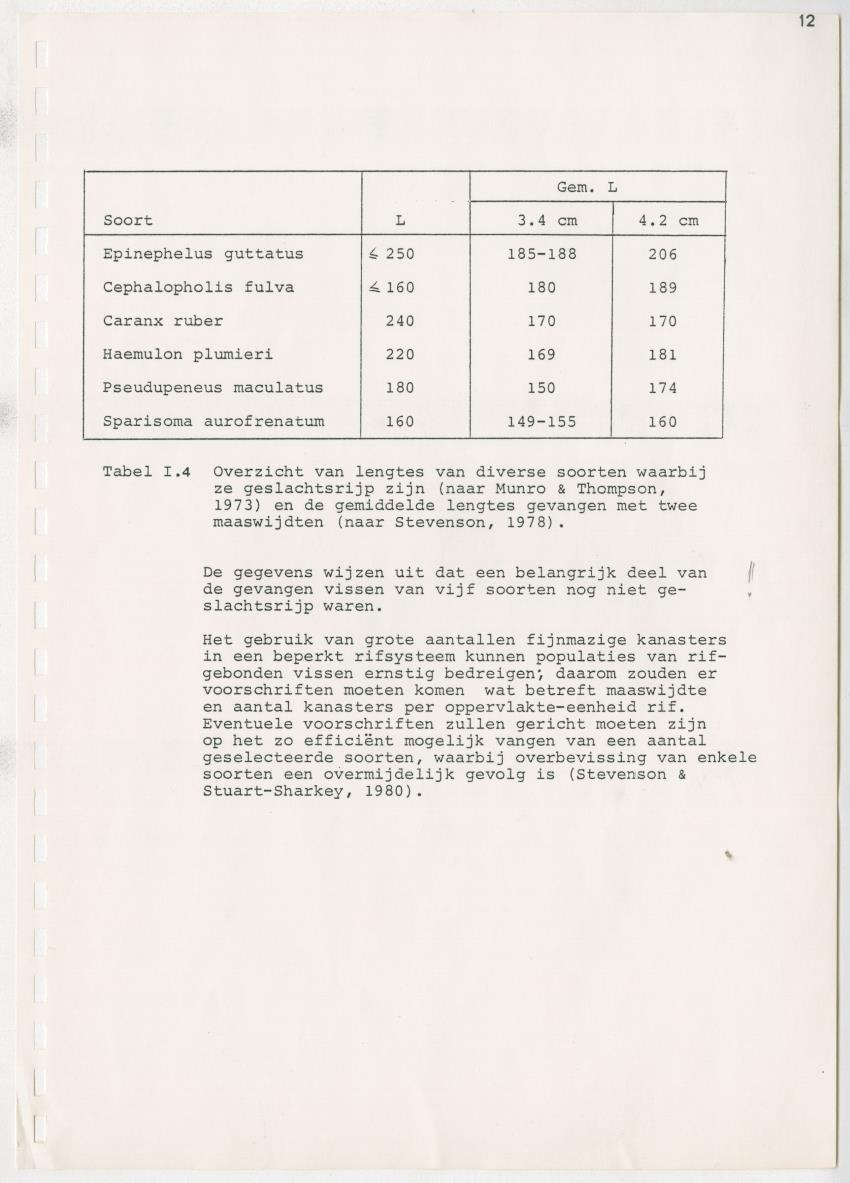 z Kanastervisserijonderzoek op Bonaire, Nederlandse Antillen - New Page