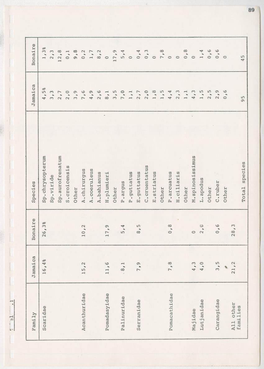z Kanastervisserijonderzoek op Bonaire, Nederlandse Antillen - New Page
