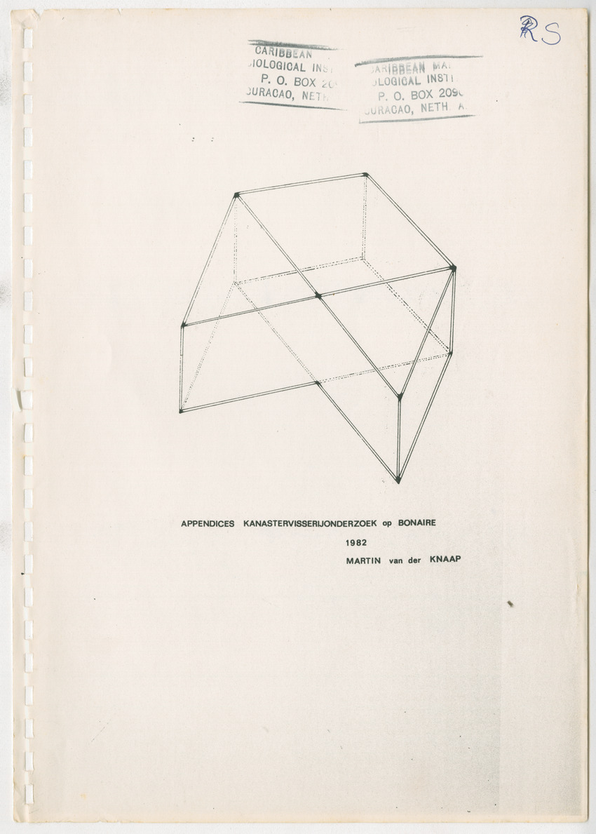 z Kanastervisserijonderzoek op Bonaire, Nederlandse Antillen - New Page