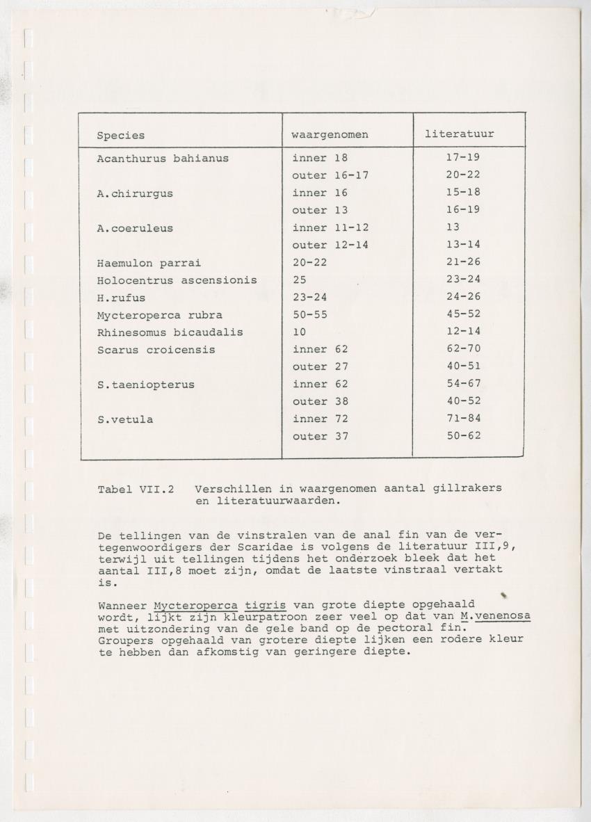 z Kanastervisserijonderzoek op Bonaire, Nederlandse Antillen - New Page