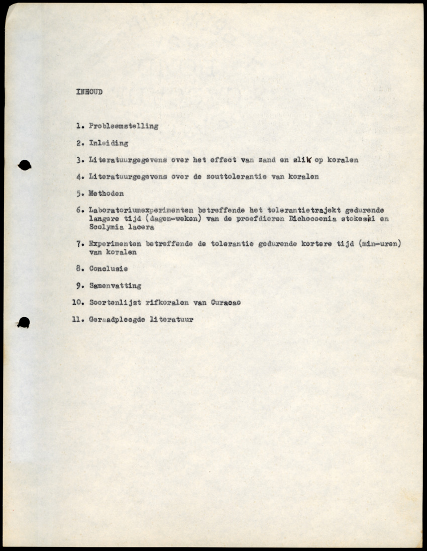 Z Onderzoek naar Zout- en Slibtolerantie van Koralen - New Page