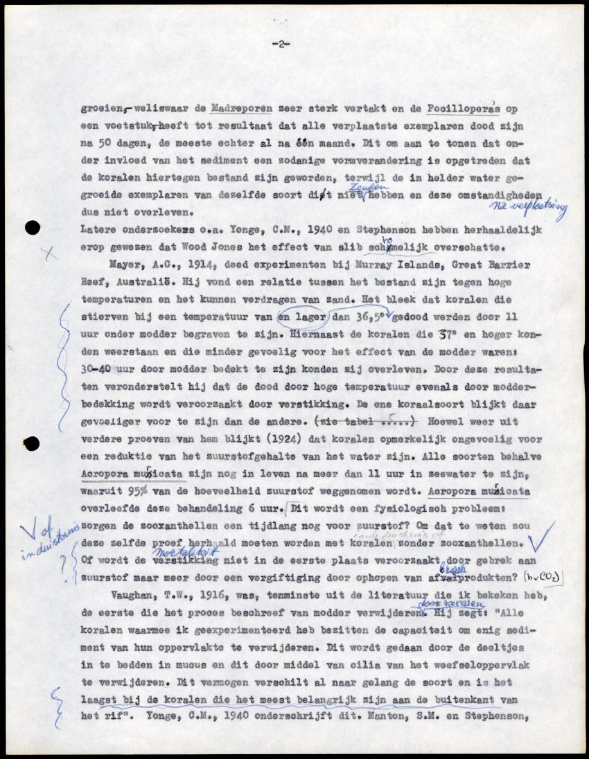 Z Onderzoek naar Zout- en Slibtolerantie van Koralen - New Page
