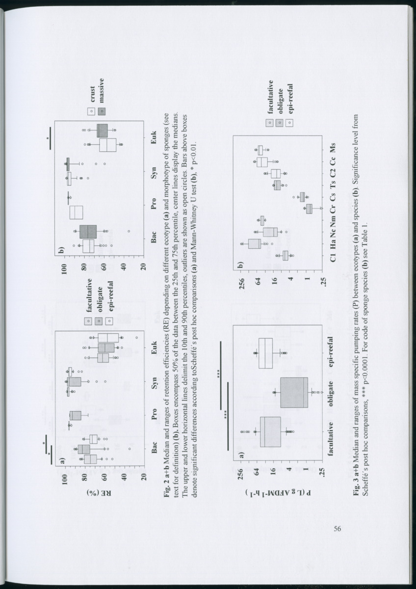 Feeding ecology of coral reef sponges - New Page