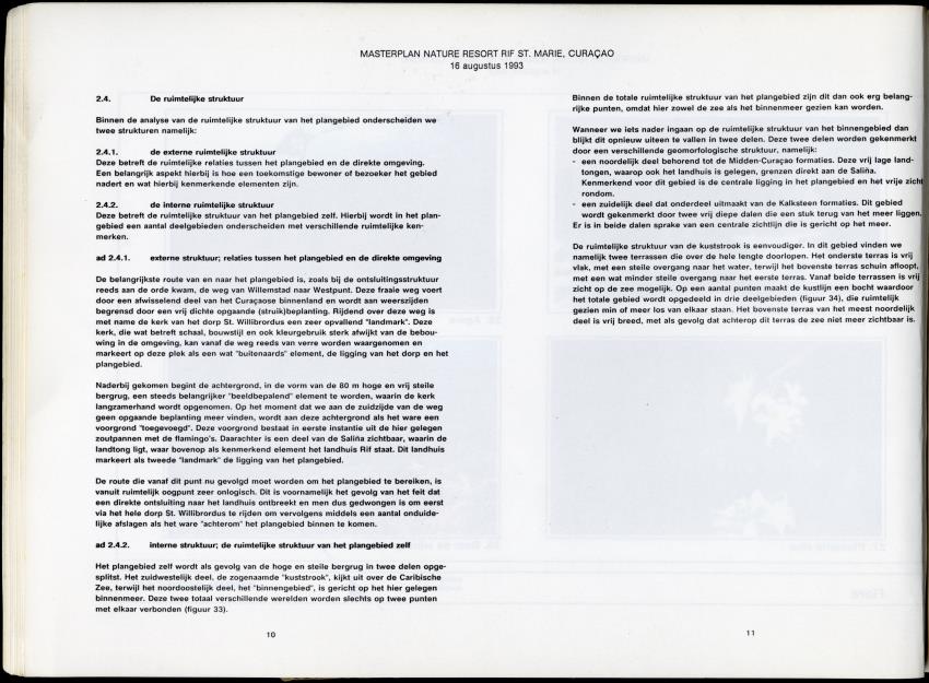 Z Masterplan - Nature Resort Rif St. Marie, Curacao - New Page