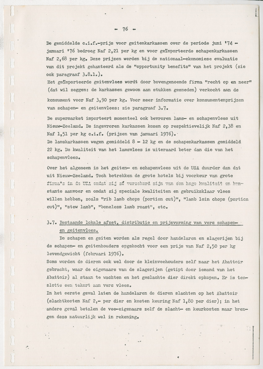 Bevordering moderne schapen- en geitenteelt op Curacao, N.A. - New Page