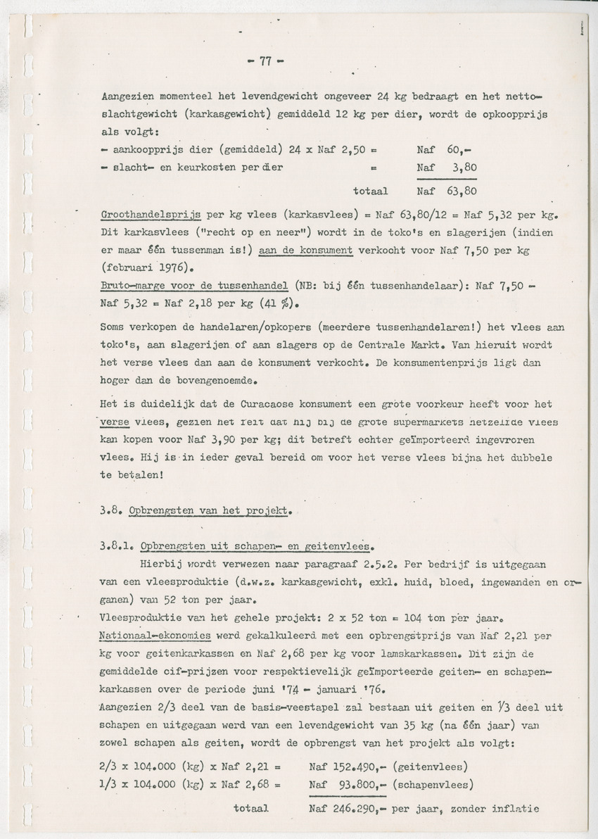 Bevordering moderne schapen- en geitenteelt op Curacao, N.A. - New Page