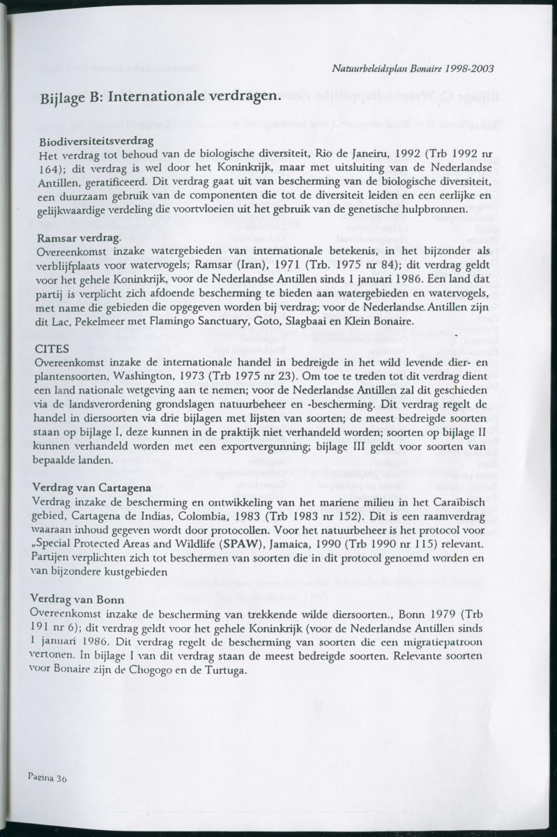 Z Natuurbeleidsplan Bonaire 1998-2003 - New Page